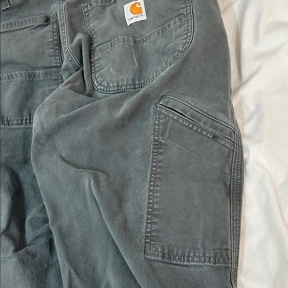 Carhartt Gray Relaxed Fit Jeans Size 32 x 30 - Picture 5 of 11